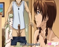 Threesome with my stepbrother and my friend – Uncensored Hentai